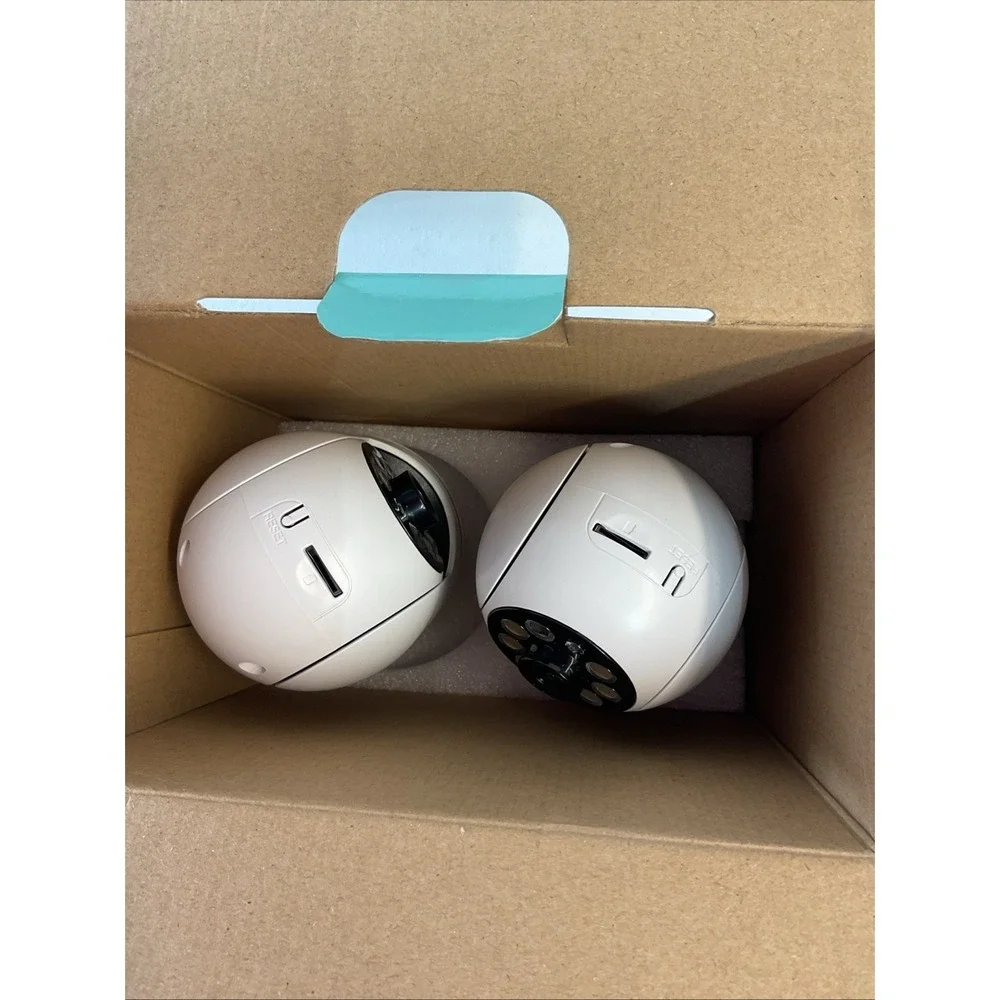 Smart Camera HD Wireless Security 2-Way Audio Lot of 2,‎ 2 Packs(4 total) Tilt